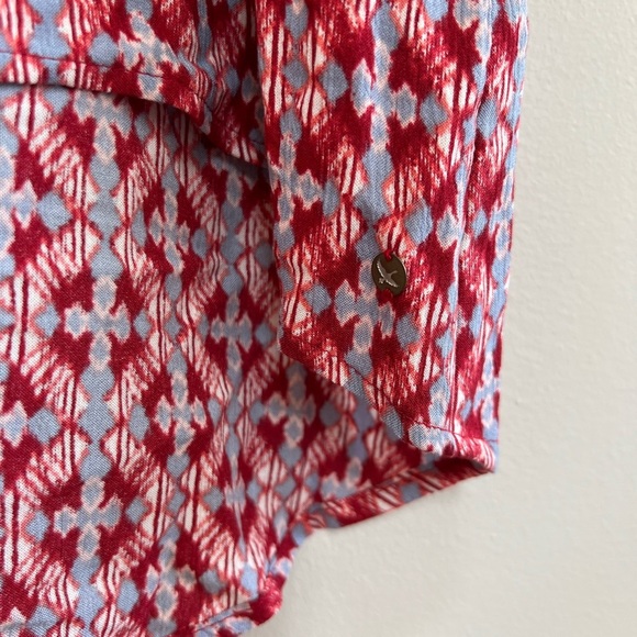 Eddie Bauer NWT WR Four Winds Sleeveless Hi-Low Dress in Redclay, size 10 - Picture 8 of 10